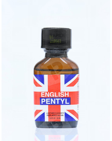 Frasco Grande de poppers English Pentyl 24ml