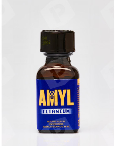 garrafa grande poppers amyl titanium 24 ml