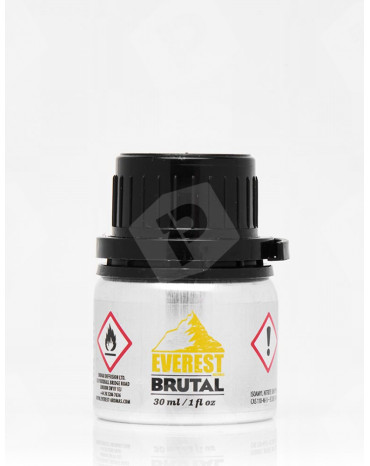 garrafa de alumínio poppers everest brutal 30 ml