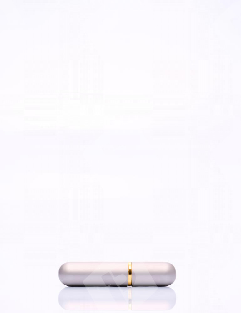 Inalador de poppers plástico cinza fechado