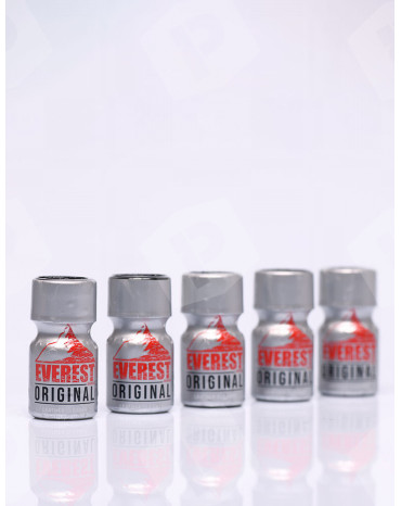 pack de cinco poppers everest original 10 ml