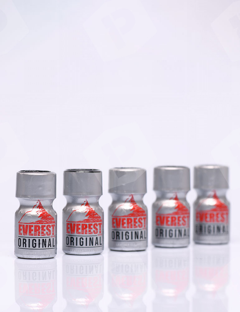 pack de cinco poppers everest original 10 ml