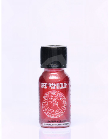 red Pangolin, frasco de poppers vermelho de 15 ml