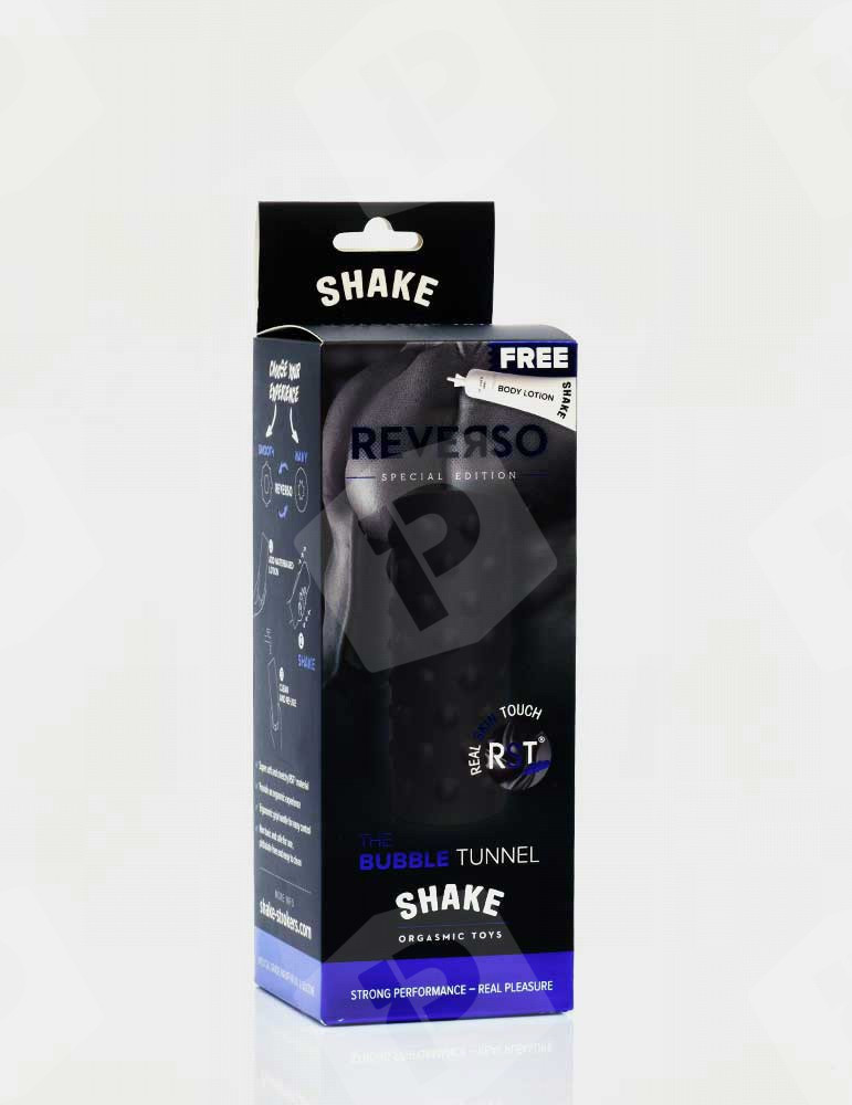Masturbador Masculino Shake Bubble Tunnel | Explosão de sensações