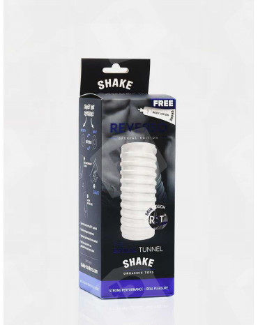 masturbador masculino shake reverso spiral tunnel transparente