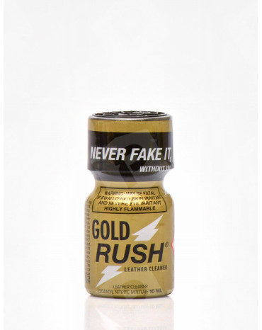 frasco Gold Rush Poppers 10 ml