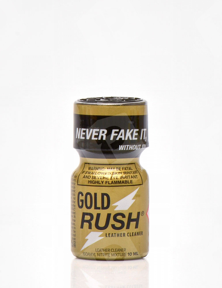 frasco Gold Rush Poppers 10 ml
