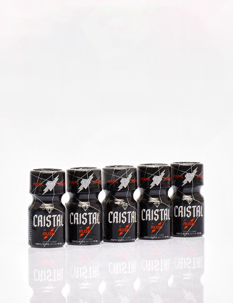 Compre o Pack de 5 Poppers Rush Crystal 10 ml - Euro Poppers Portugal