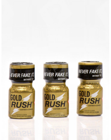 Poppers Rush Gold 10 ml - Compre o Seu Poppers Em Pack de 3 Frascos!