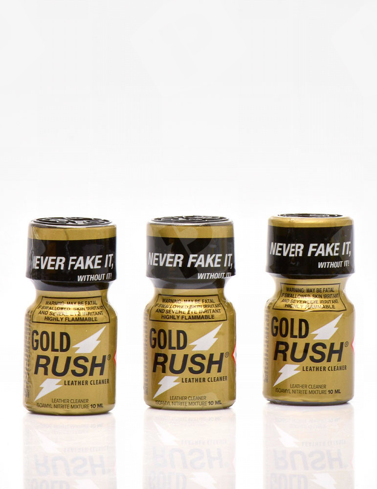 Poppers Rush Gold 10 ml - Compre o Seu Poppers Em Pack de 3 Frascos!