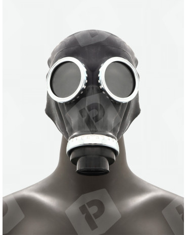 Máscara de gás poppers de borracha