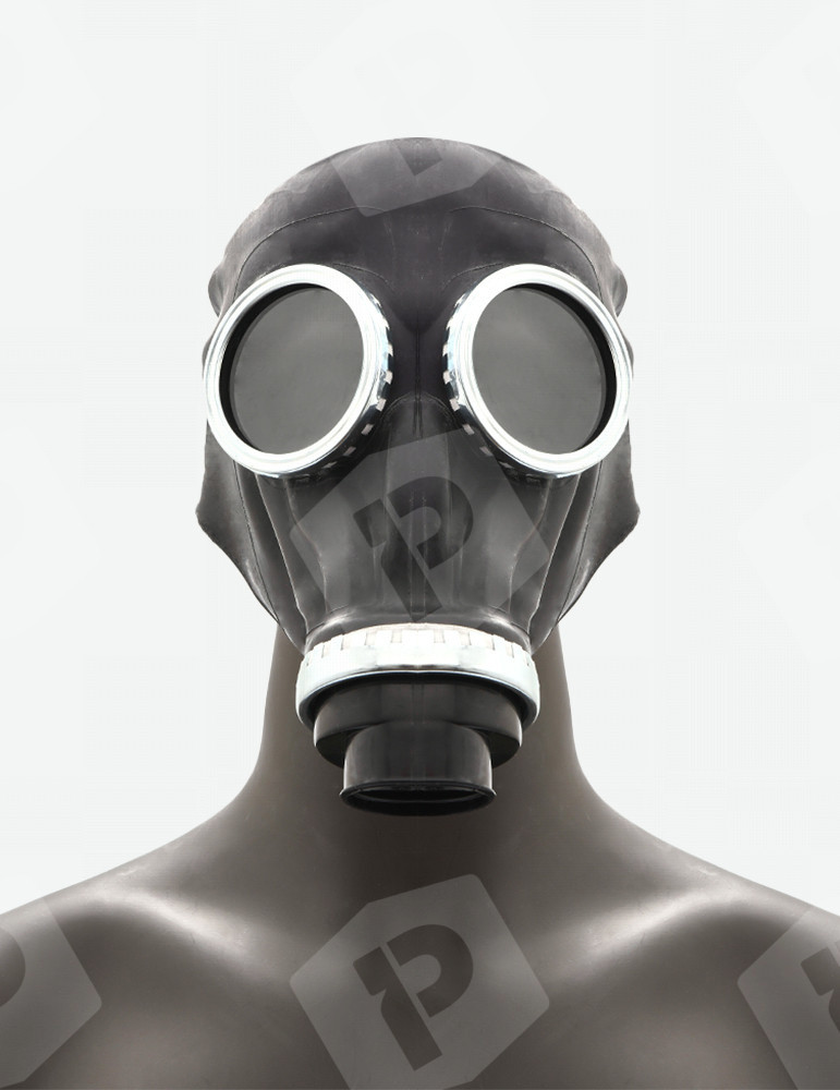 Máscara de gás poppers de borracha