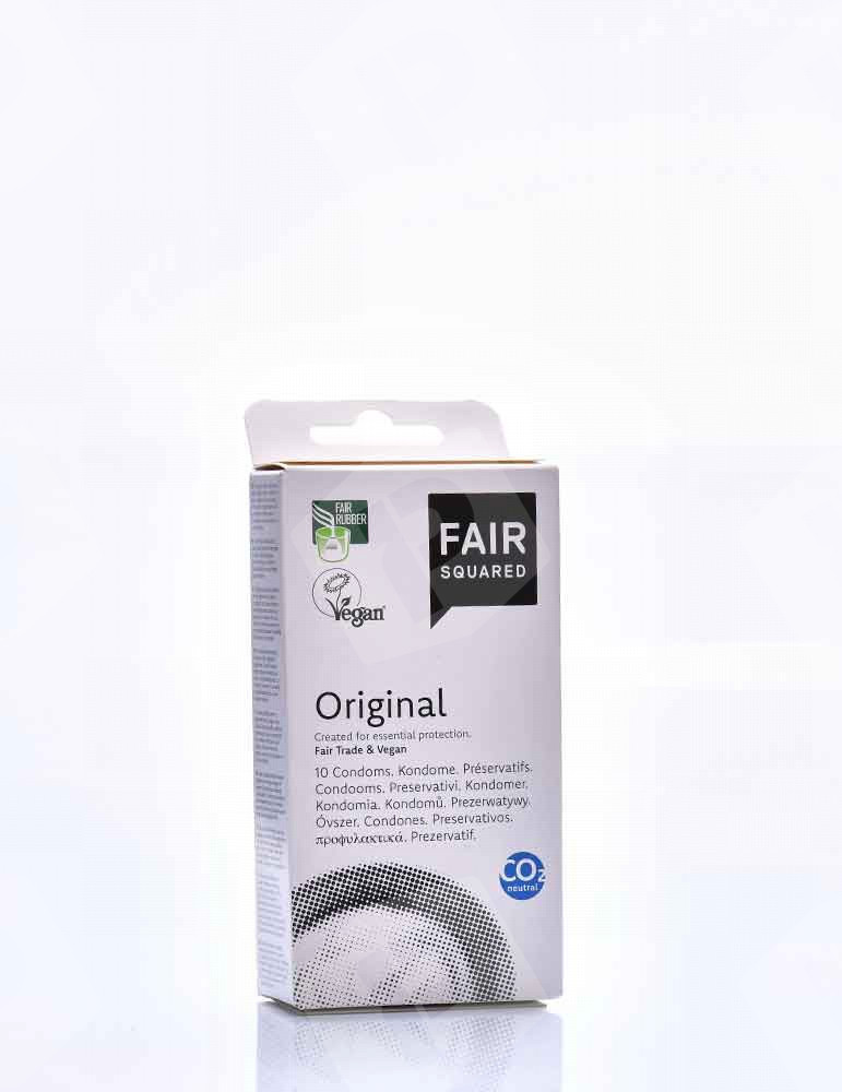 caixa de 10 preservativos fair squared original