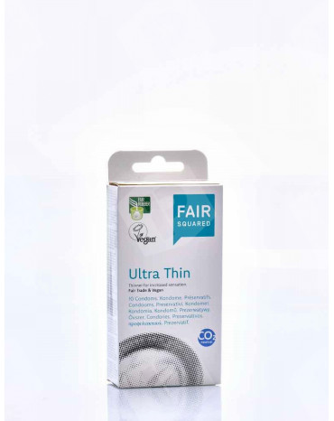 caixa de preservativos vegan fair squared ultra finos