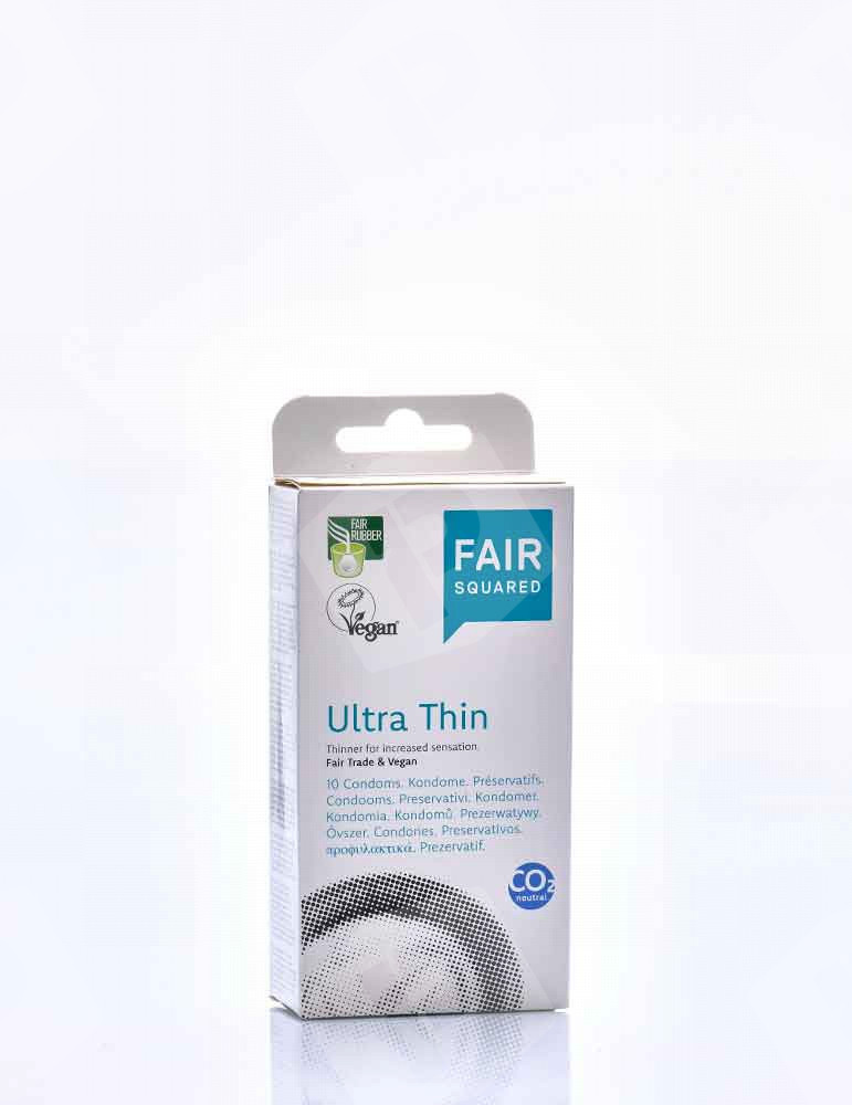 caixa de preservativos vegan fair squared ultra finos