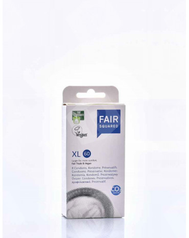 caixa de 8 preservativos vegan xl