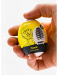 Tamanho do ovo masturbador Satisfyer Fierce amarelo