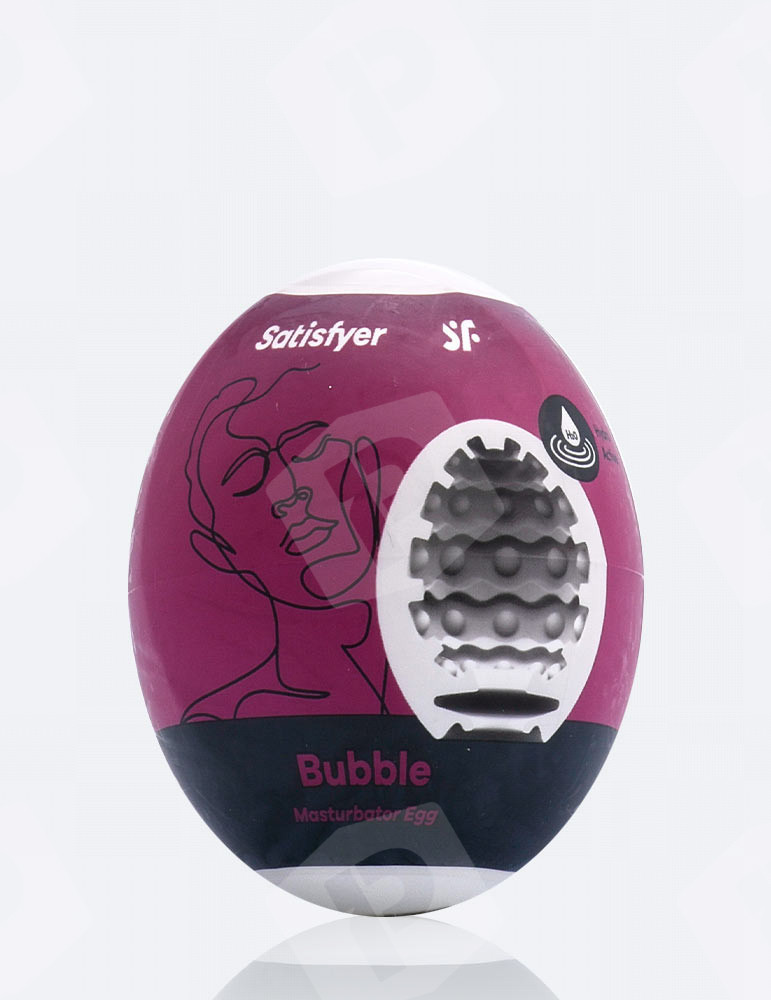 Ovo masturbador Satisfyer Bubble roxo