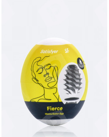 Ovo masturbador Satisfyer Fierce amarelo