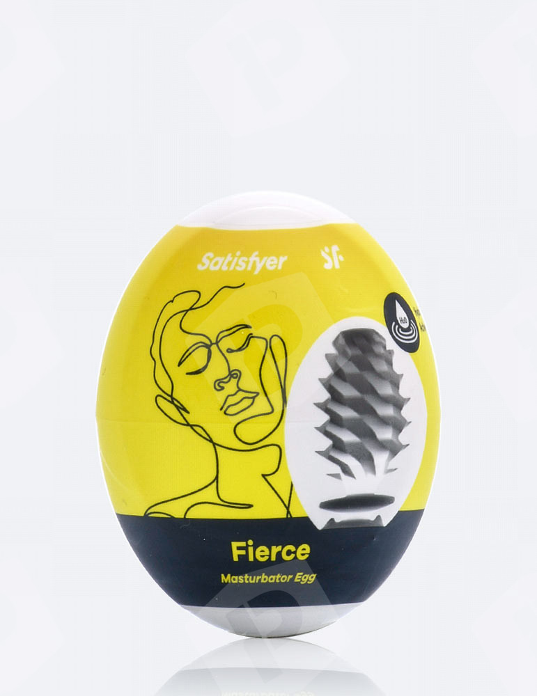 Ovo masturbador Satisfyer Fierce amarelo