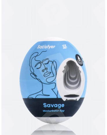 Ovo masturbador Satisfyer Savage azul