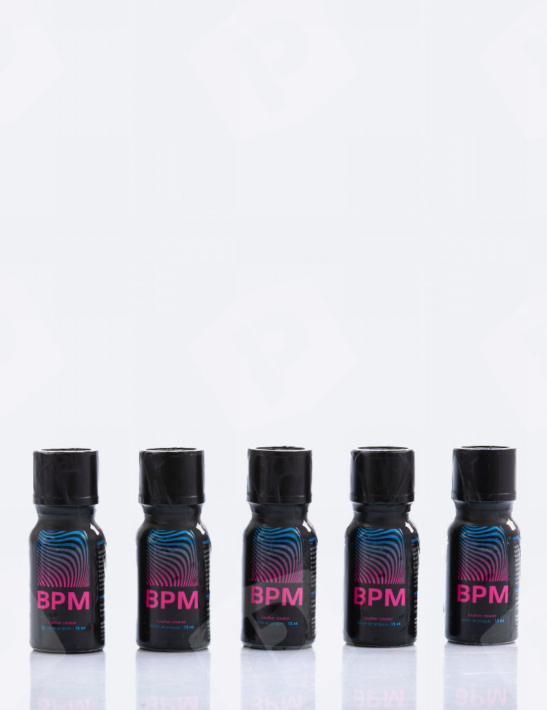 Pacote de 5 poppers BPM 15 ml