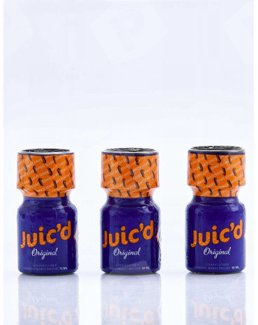 Pack de 3 poppers Juic'd 10 ml