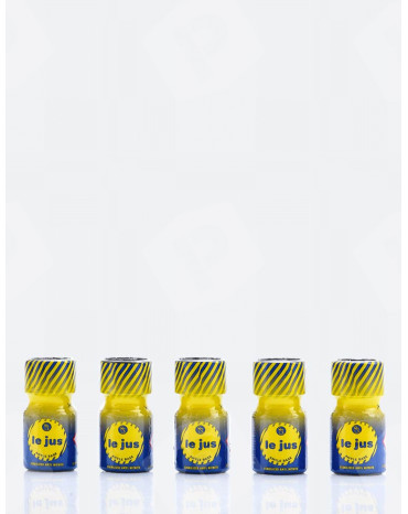 Pack Poppers Le Jus Amyl Base 10 ml x5