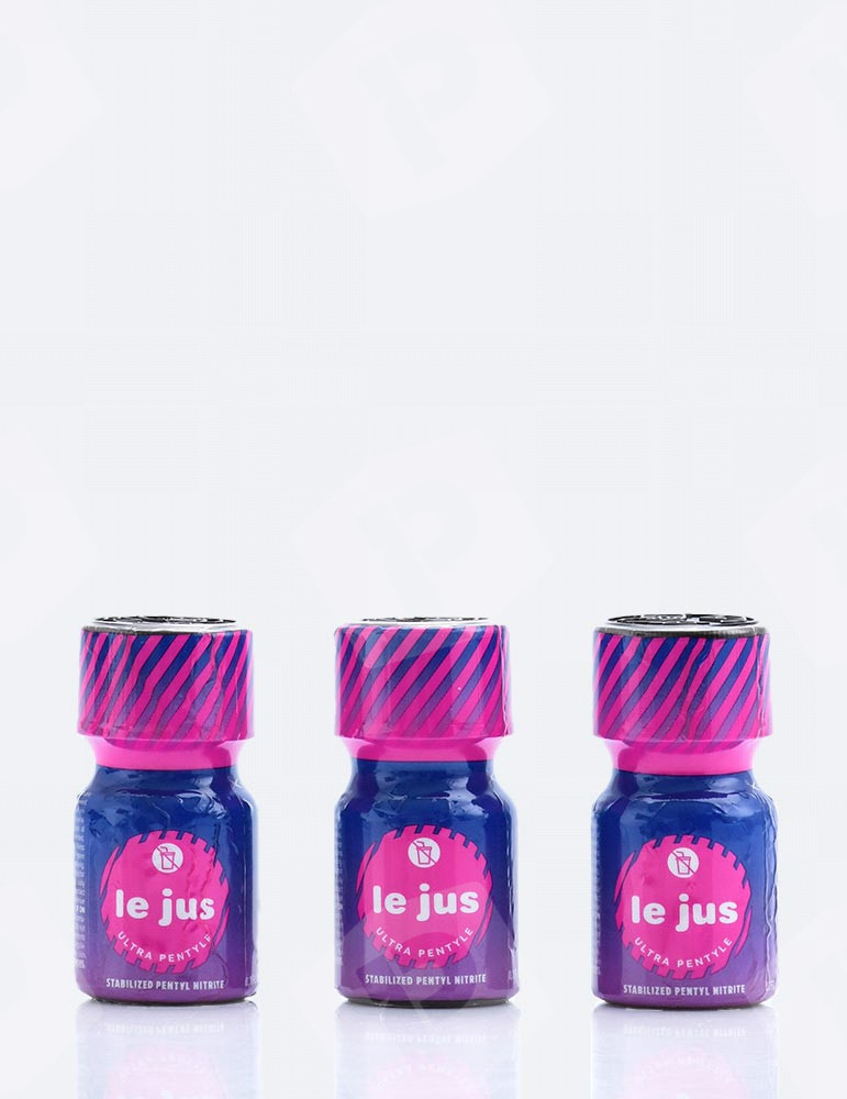 Pack Poppers Le Jus Ultra Pentyle 10 ml x3