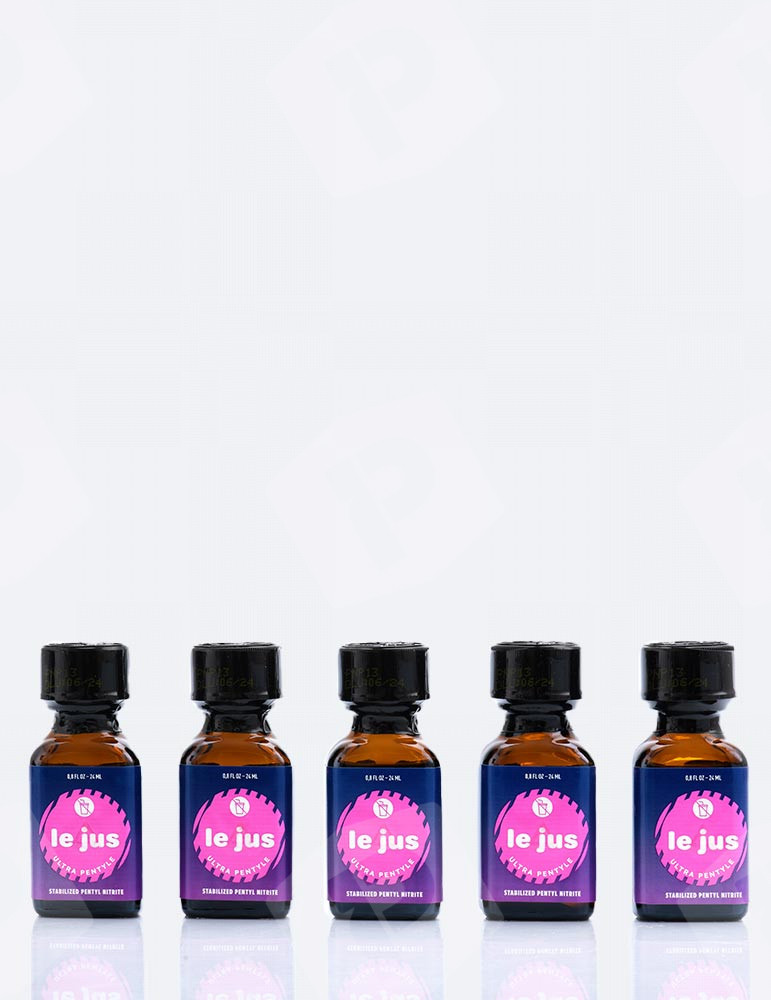 Pack Poppers Le Jus Ultra Pentyle 24 ml x5