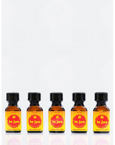 Pack Poppers Le Jus Super Propyle 24 ml x5