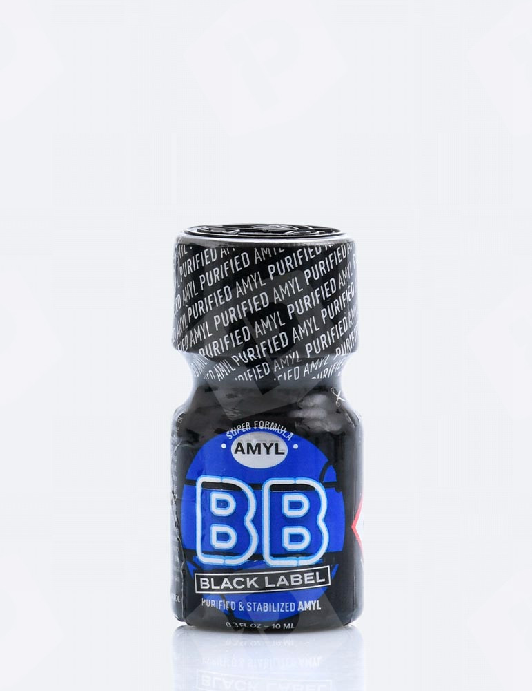 Poppers BB Black Label 10 ml - Fórmula Super Amil