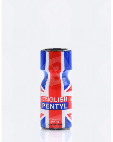 Poppers English Pentyl 15 ml - O Poppers Inglês com Efeitos Fortes