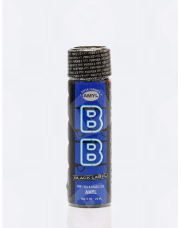 Poppers BB Amyl Black Label 24 ml Garrafa Longa