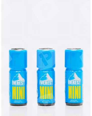 Poppers Everest Mini 10 ml pack de 3