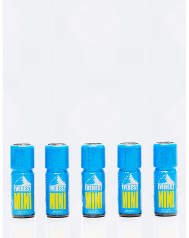 Poppers Everest Mini 10 ml pack de 5
