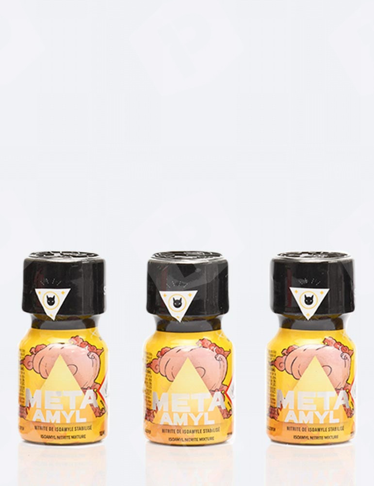 Poppers Meta Amyl 10 ml pack de 3