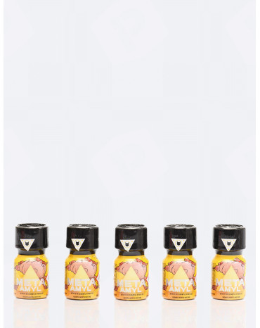 Poppers Meta Amyl 10 ml pack de 5