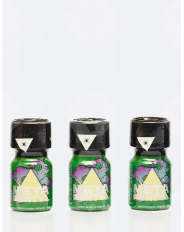 Poppers Meta Pentyl 10 ml pack de 3