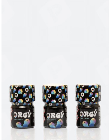 Poppers Orgy 15 ml pack de 3