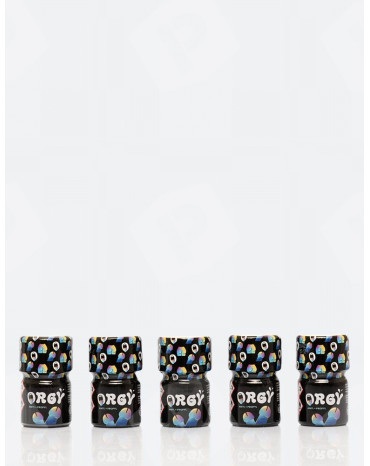Poppers Orgy 15 ml pack de 5