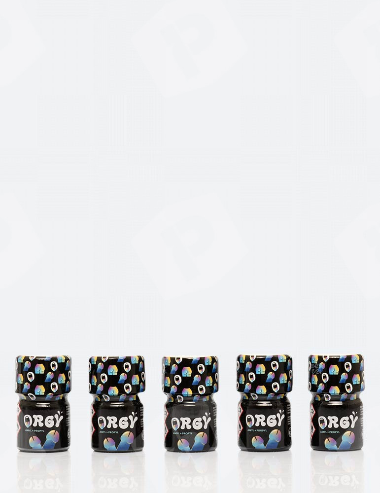 Poppers Orgy 15 ml pack de 5