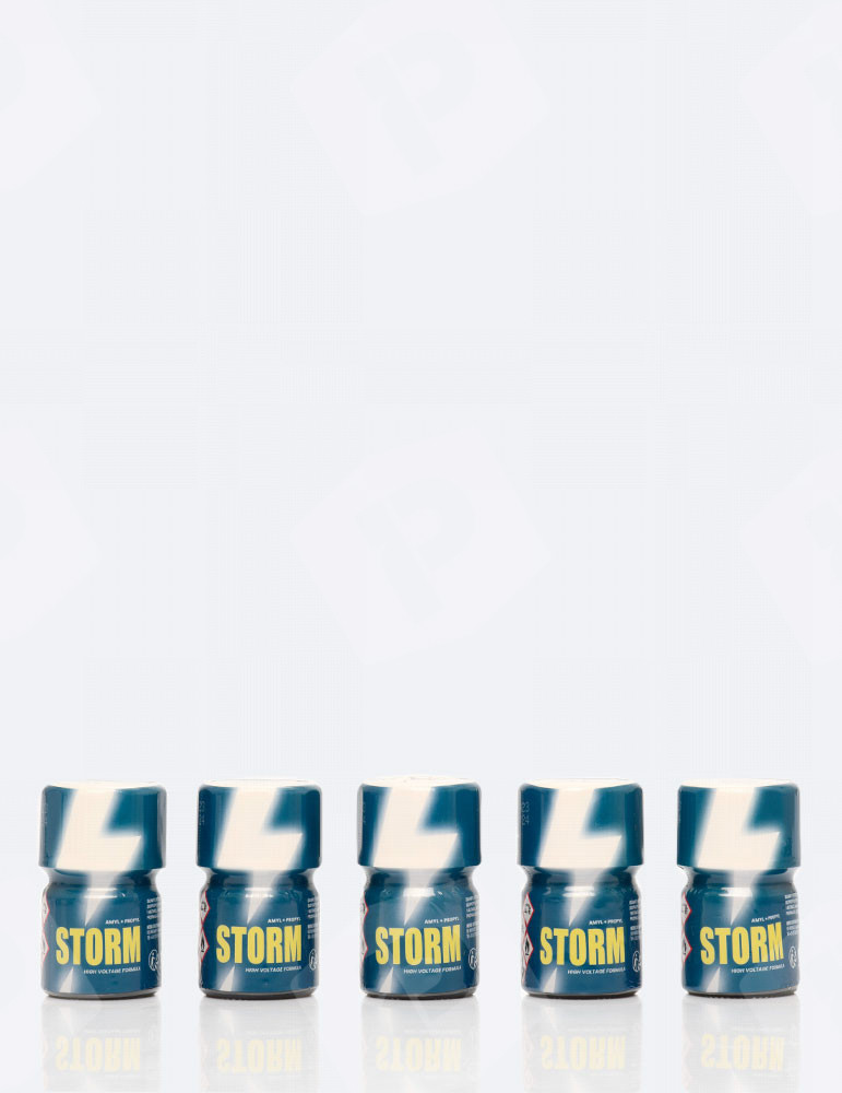 Poppers Storm 15 ml pack de 5 poppers