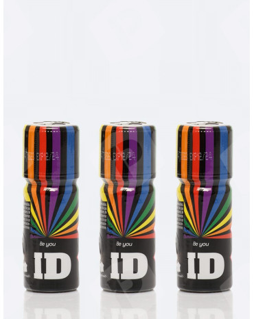 Poppers ID 10 ml pack de 3