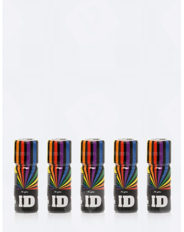 Pack de 5 Poppers ID 10 ml