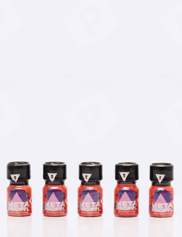 Pack de 5 poppers Meta Propyl 10 ml