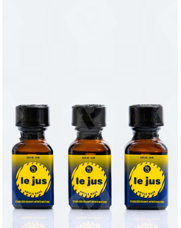 Pack Poppers Le Jus Amyl Base 24 ml x3