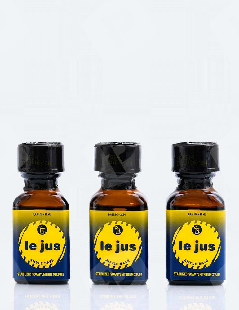 Pack Poppers Le Jus Amyl Base 24 ml x3