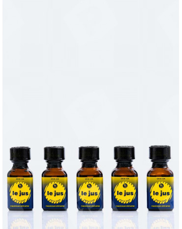 Pack Poppers Le Jus Amyl Base 24 ml x5