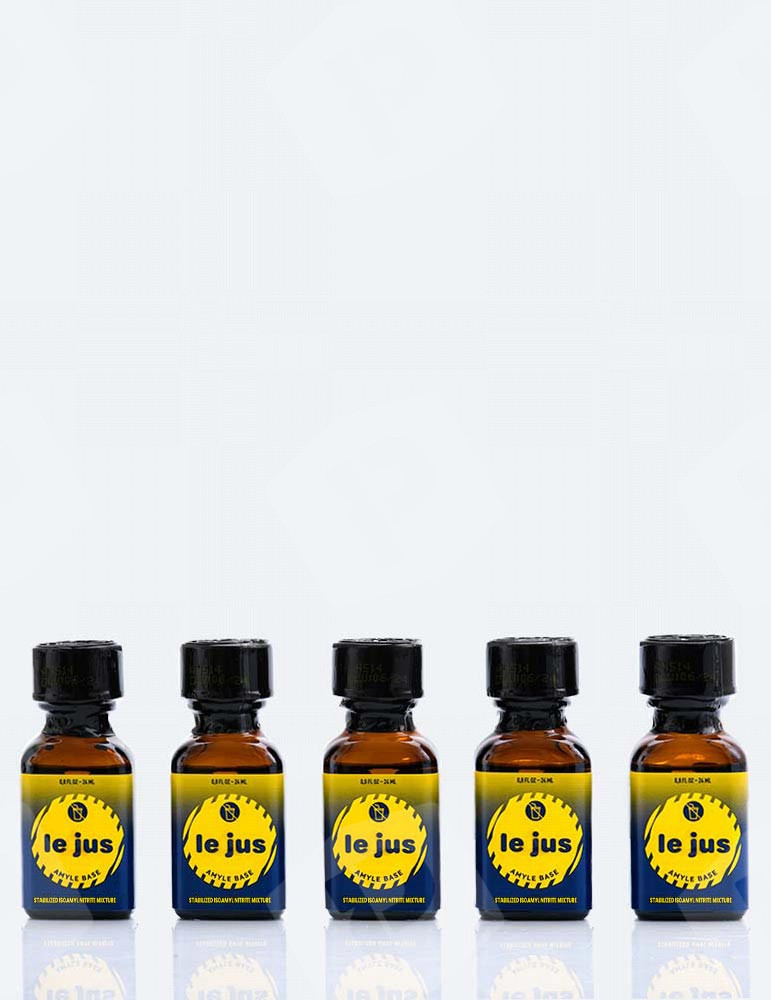 Pack Poppers Le Jus Amyl Base 24 ml x5